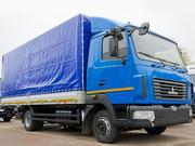Новый тентованный грузовой автомобиль  МАЗ-4371V2-532-000 Зубренок